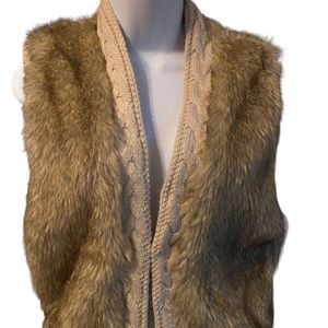 Forever 21 faux fur vest